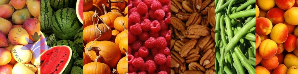 رایحه میوه‌ها، سبزیجات و دانه‌های آجیلی یا نت میوه ای - FRUITS NOTES