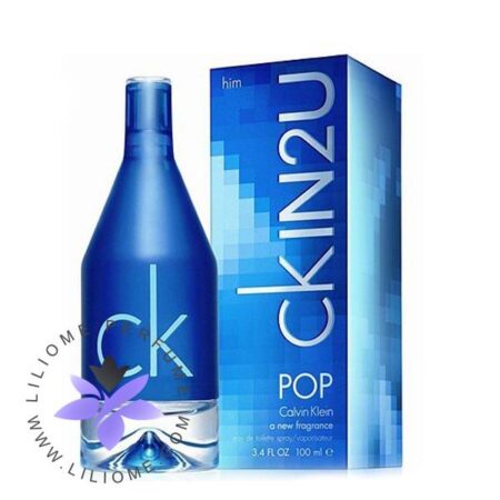 عطر ادکلن سی کی این تویو پاپ مردانه-CK IN2U POP