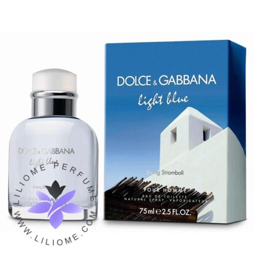 عطر ادکلن دلچه گابانا لایت بلو لیوینگ استرامبولی-Dolce Gabbana Light Blue Living Stromboli
