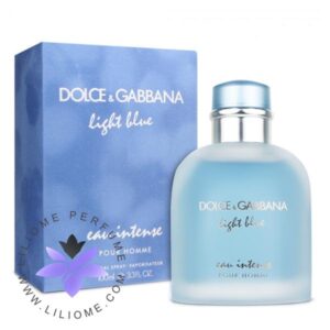 عطر ادکلن دلچه گابانا لایت بلو او اینتنس مردانه-Dolce Gabbana Light Blue Eau Intense Pour Homme