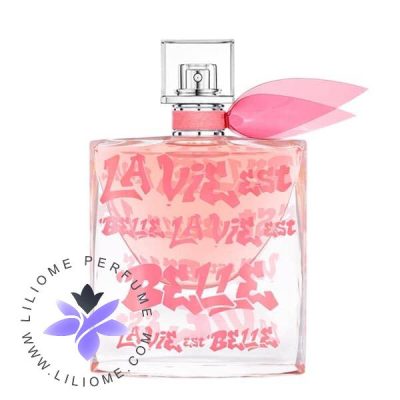 عطر ادکلن لانکوم لا ویه است بل آرتیست ادیشن بای لیدی پینک  Lancome La Vie Est Belle Artist Edition by LadyPink