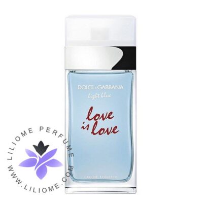 عطر ادکلن دولچه گابانا لایت بلو لاو ایز لاو پور فم زنانه | Dolce Gabbana Light Blue Love Is Love Pour Femme