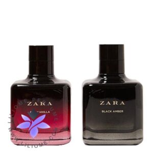 عطر ادکلن زارا رد وانیلا و بلک امبر-دوقلو | Zara red vanilla and black amber