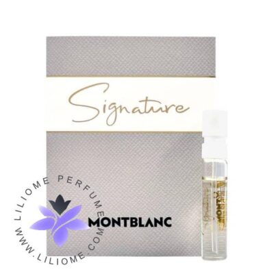 Mont Blanc Signature Sample