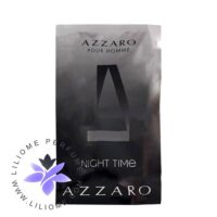 سمپل عطر آزارو پورهوم نایت تایم | Azzaro Night Time Pour Homme EDT Sample
