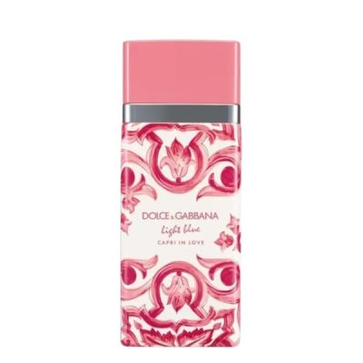 عطر ادکلن دولچه گابانا لایت بلو کاپری این لاو زنانه تراول اکسکلوسیو | Dolce & Gabbana Light Blue Capri In Love Travel Exclusive Pour Femme