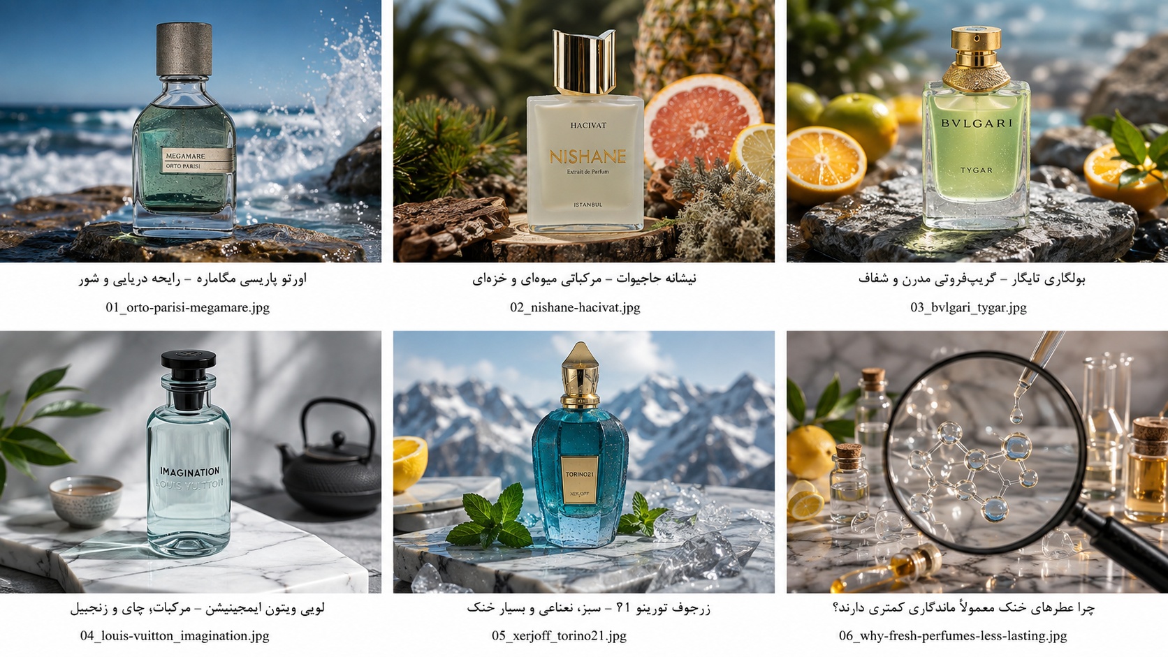 عطرهای مردانه خنک با ماندگاری بالا