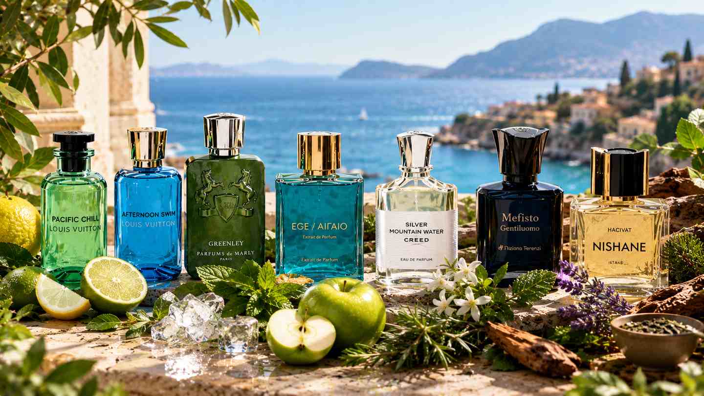 رایحه عطرهای لوکس و نیش خنک