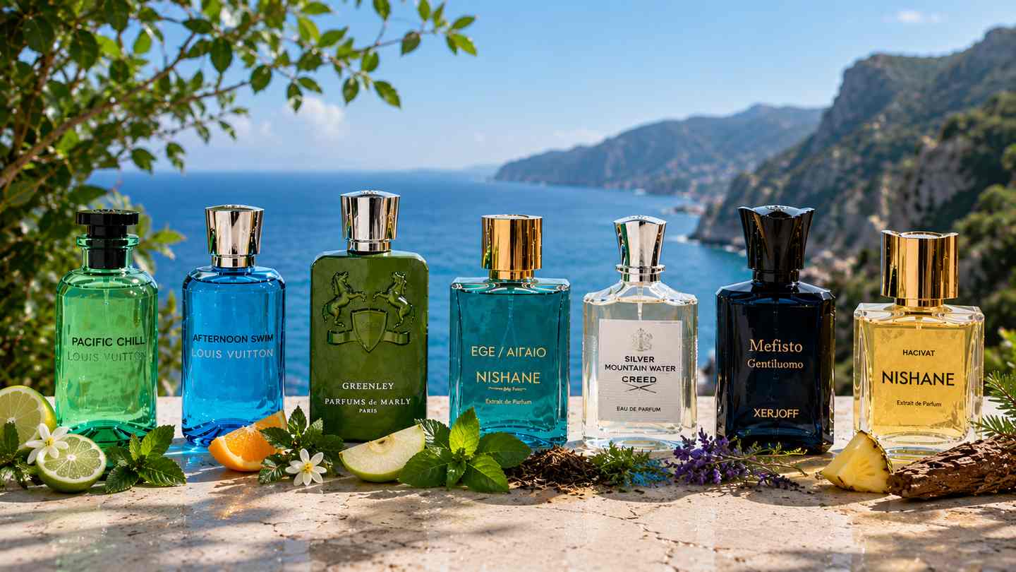 بهترین عطر لوکس با رایحه خنک