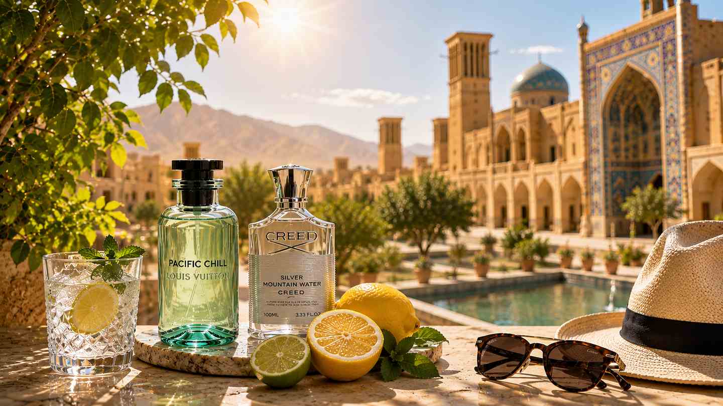 بهترین عطر لوکس خنک برای گرمای ایران