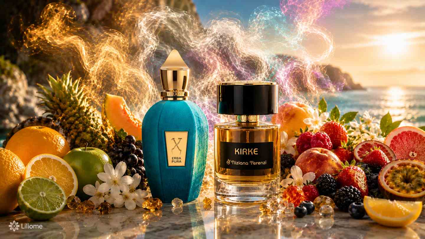 عطرهای میوه ای و مرکباتی با پخش بوی قوی