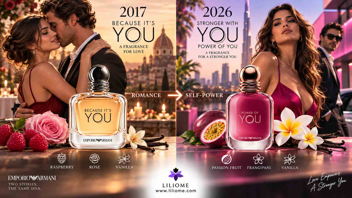 مقایسه عطرهای because it's you و power of you