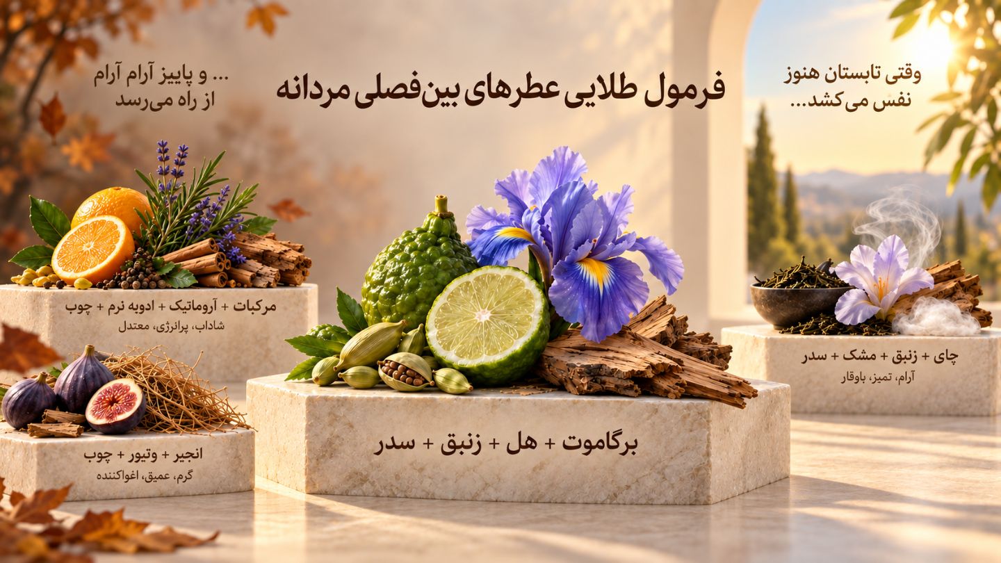 بهترین ترکیب رایحه در عطر بینفصلی