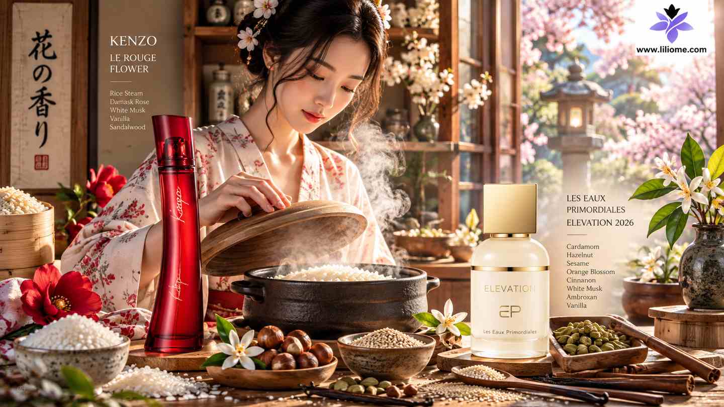 عطر خوراکی کنزو ل روژ و الویشن