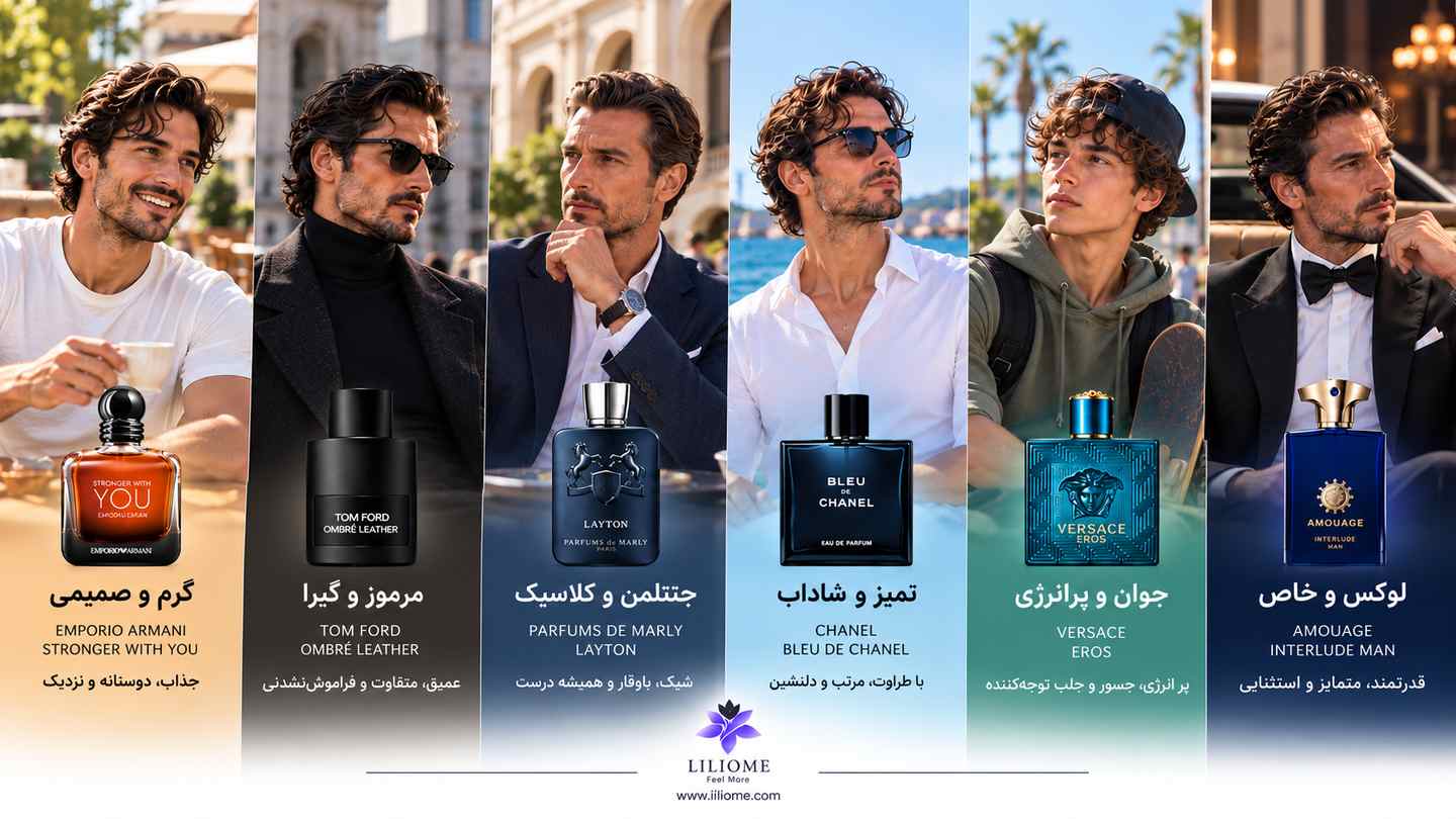 عطر لوکس و نیش مردانه با رایحه جذاب و سکسی