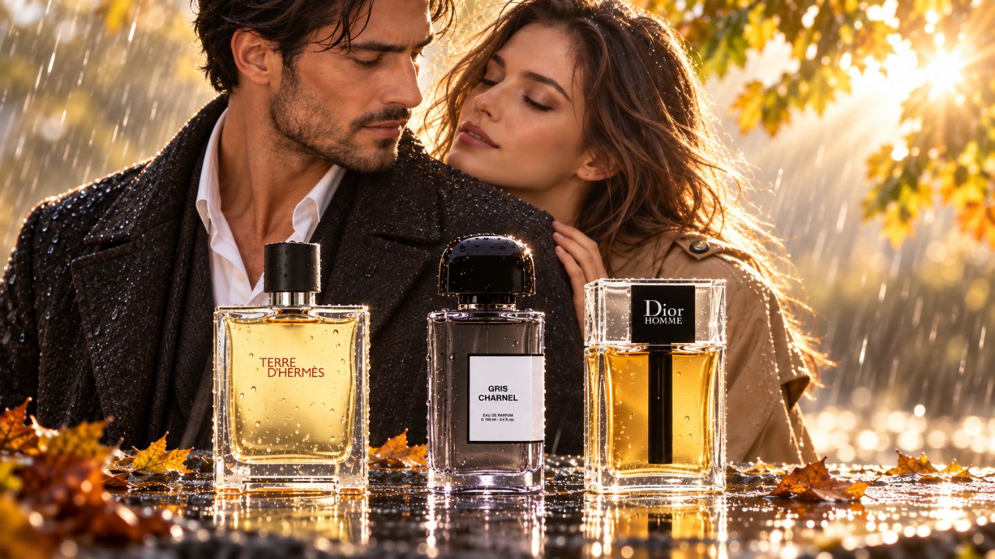 عطر لوکس مردانه برای اولین باران پاییزی