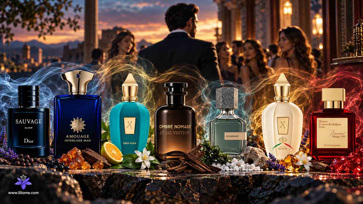 عطر مردانه با پخش بوی قوی