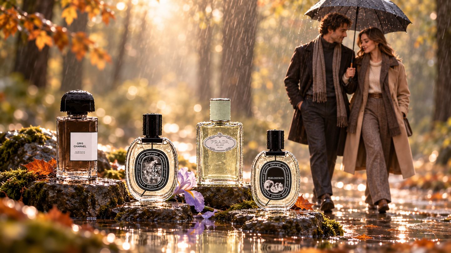 عطر بینفصلی زنانه برای روز بارانی پاییزه