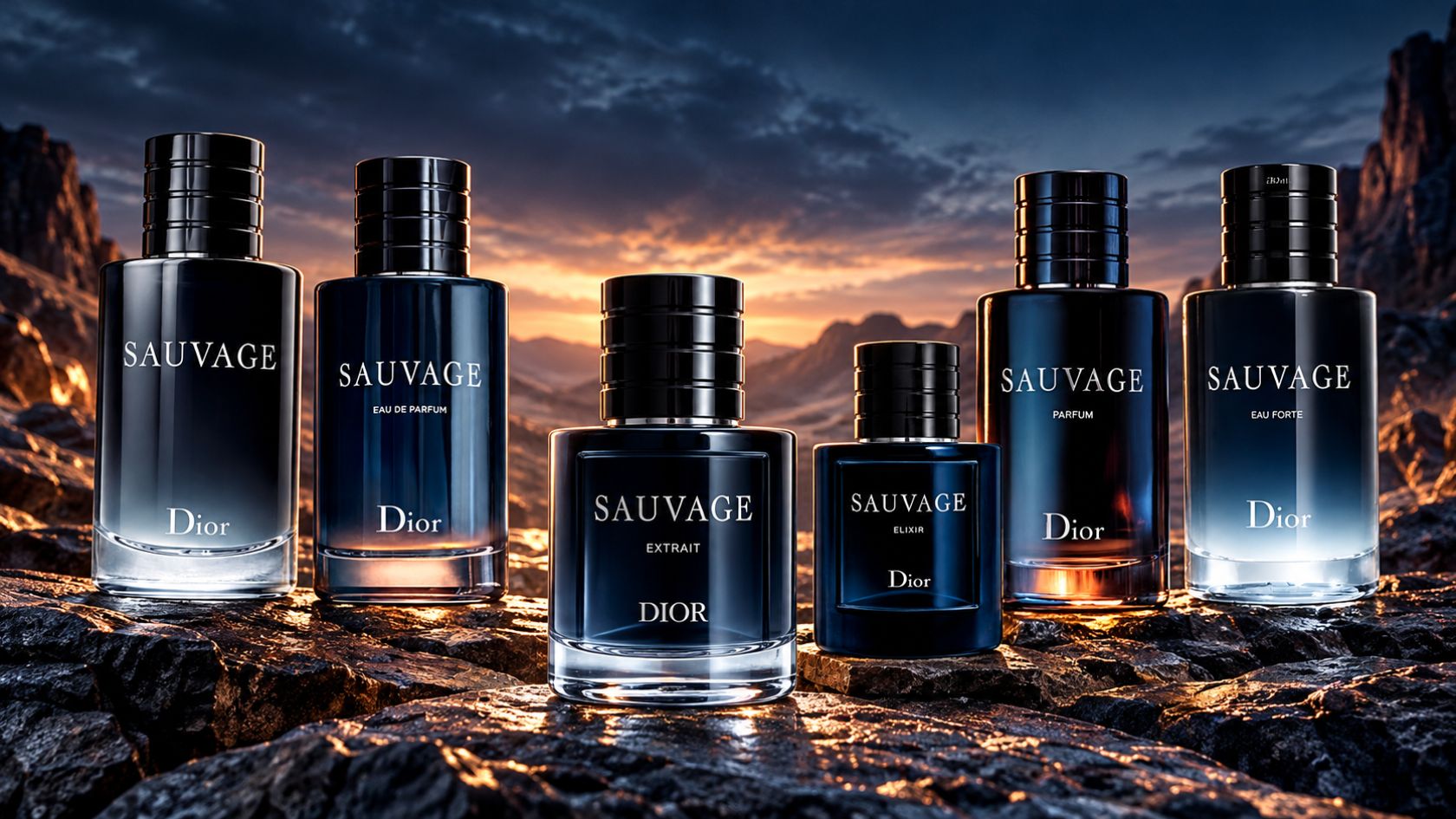 عطر دیور ساواج در شش نسخه ادکلن لوکس