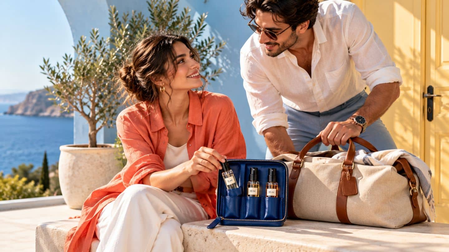دکانت عطر برای مسافرت