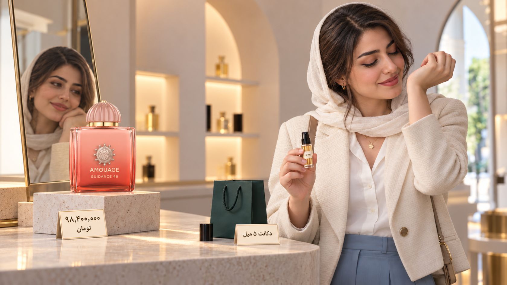 عطر دکانت تجربه رایحه گران با قیمت مناسب