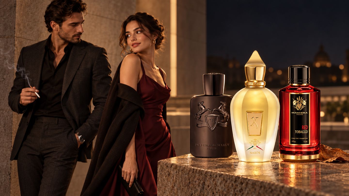 عطر تنباکویی لوکس برای قرار